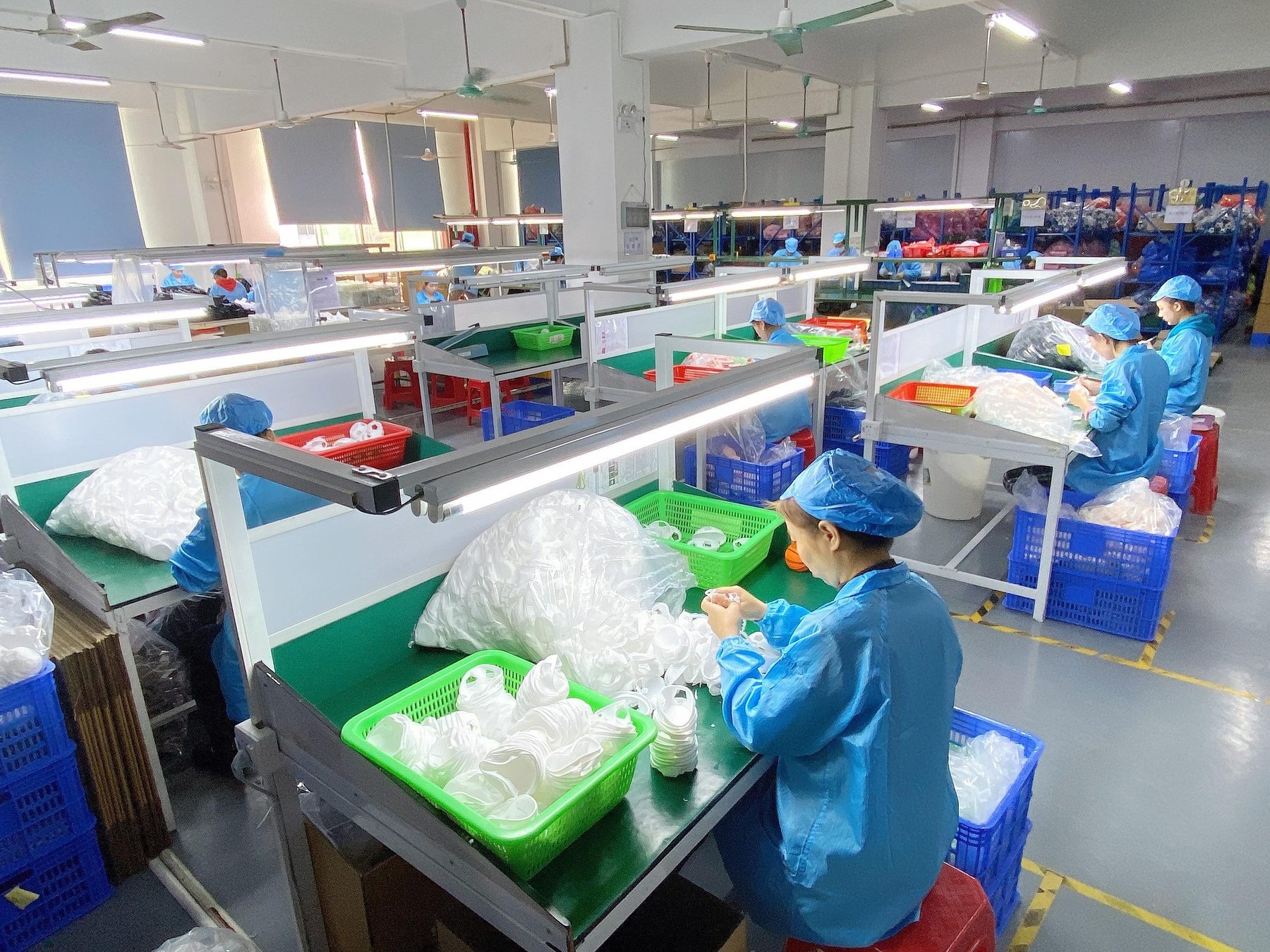 Assembly and packaging lines